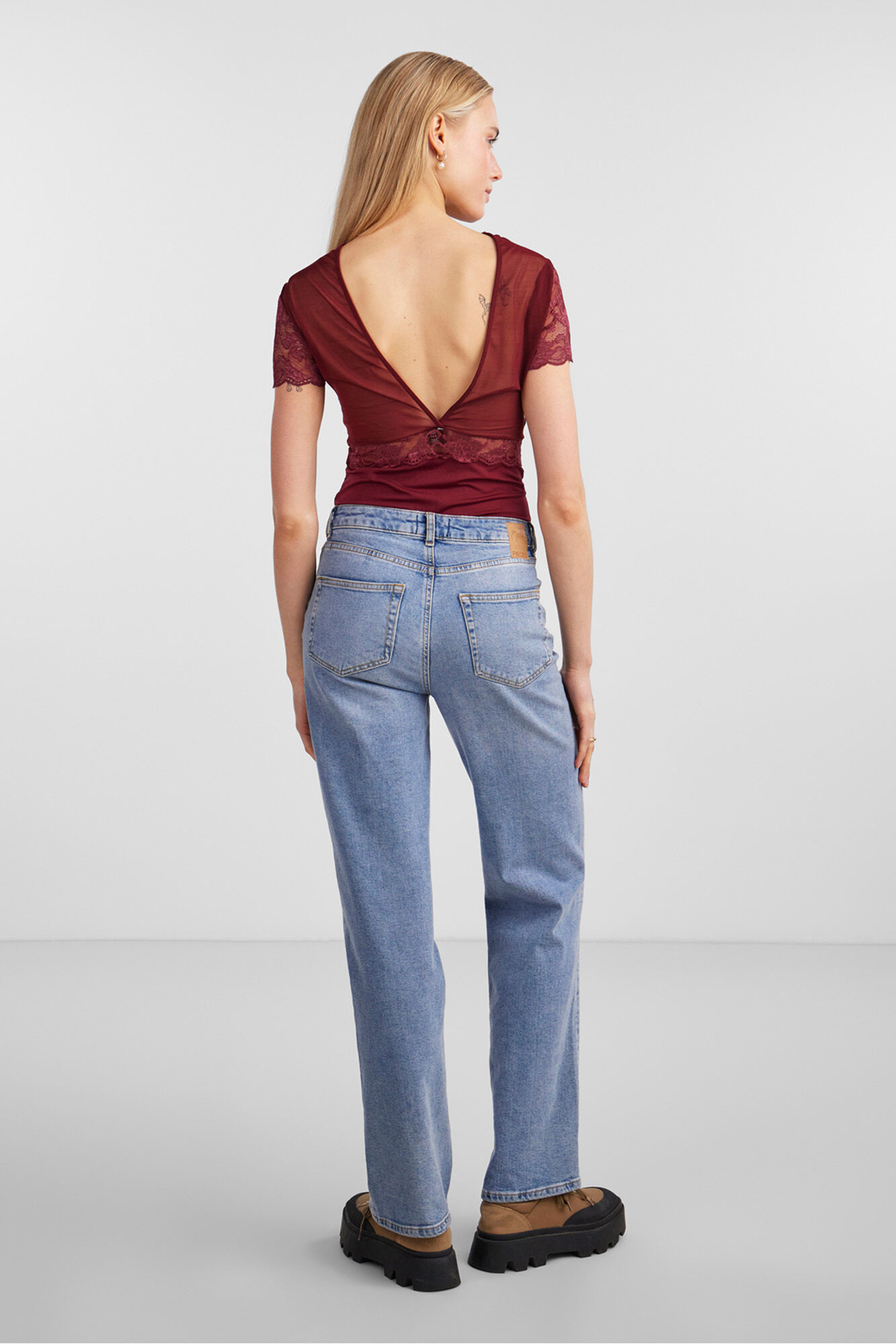 Pieces Body de encaje