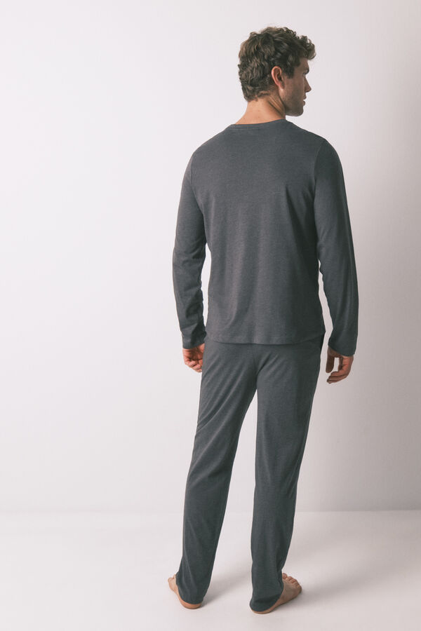 Women'secret Gray cotton long pajamas Batman grey