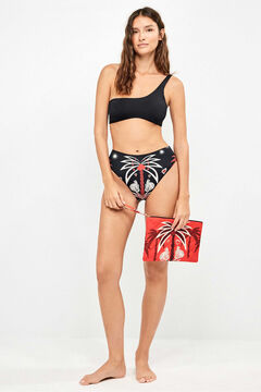 Gisela Bolso neceser mano estampado playa