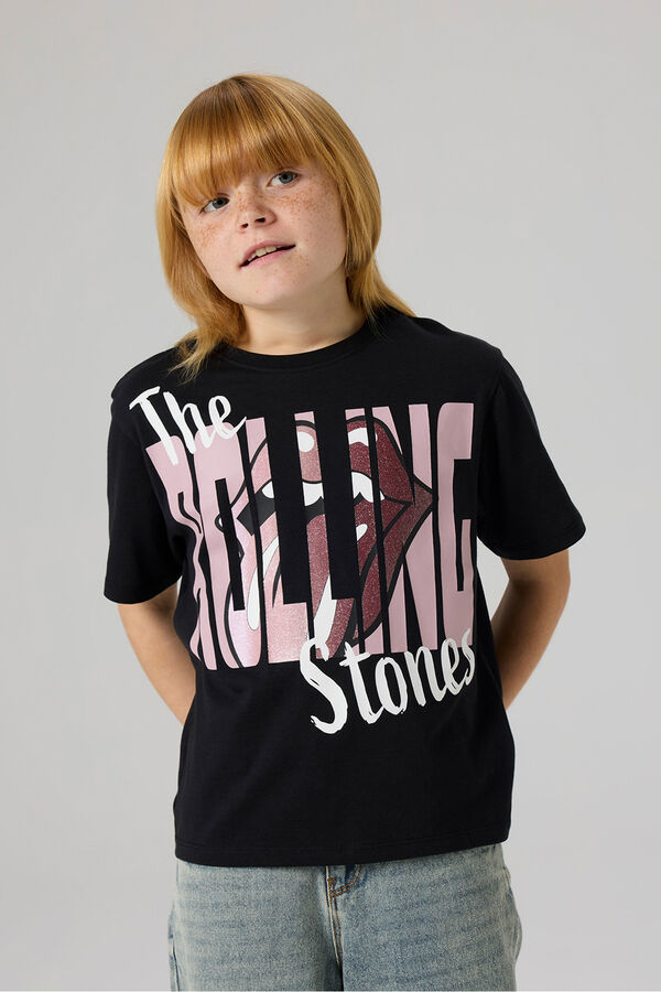 Name it T-shirt Rolling Stone preto