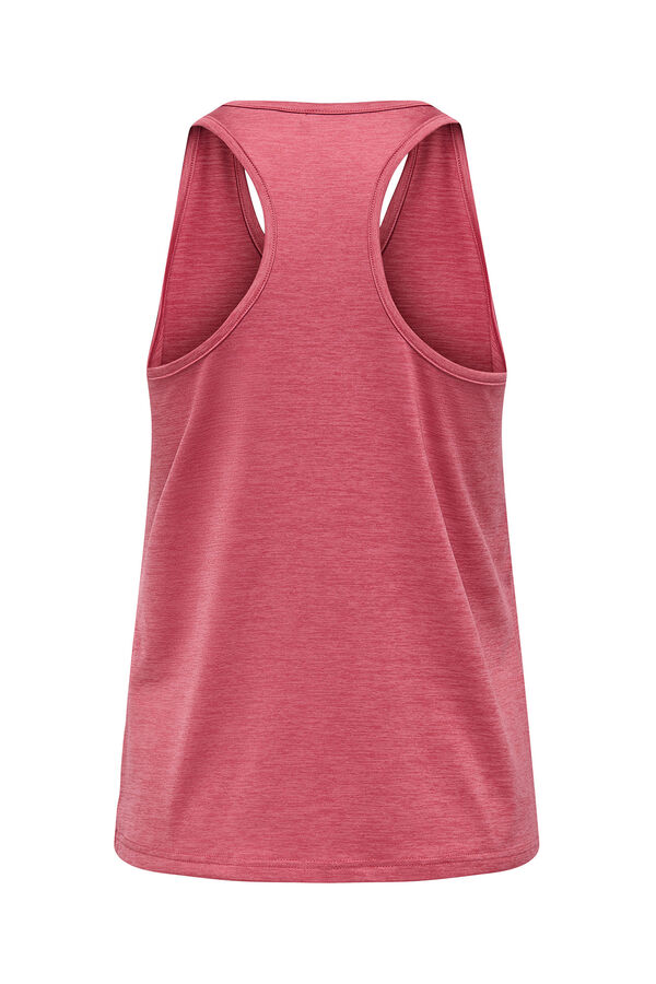 Only Play Coral stretch technical t-shirt pink