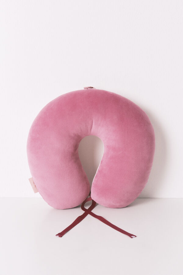 Women'secret Ružičasti putni jastuk za kragna Roze