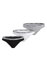 Calvin Klein Conjunto 3 cuecas cl&aacute;ssicas neutras log&oacute;tipo