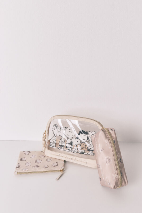 Women'secret Pack 3 neceseres estampado Snoopy nude