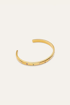 Singularu Brazalete Curve Rainbow Acero Ba&ntilde;o Oro
