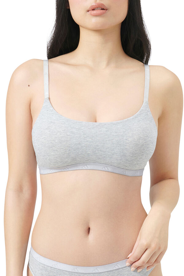 Adidas Active Essential Cotton Bra  Siva
