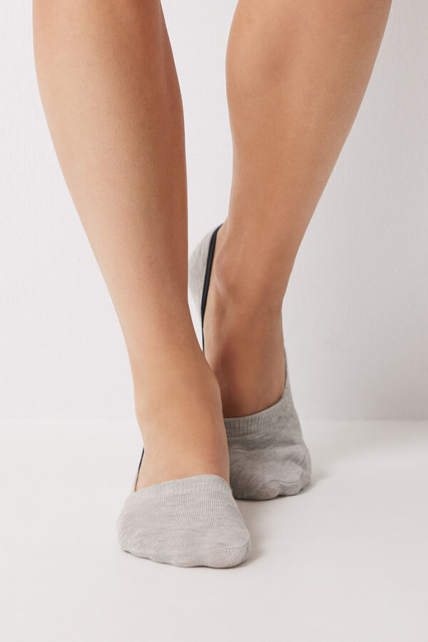 Women'secret Pack 3 calcetines invisibles algod&oacute;n Snoopy estampado