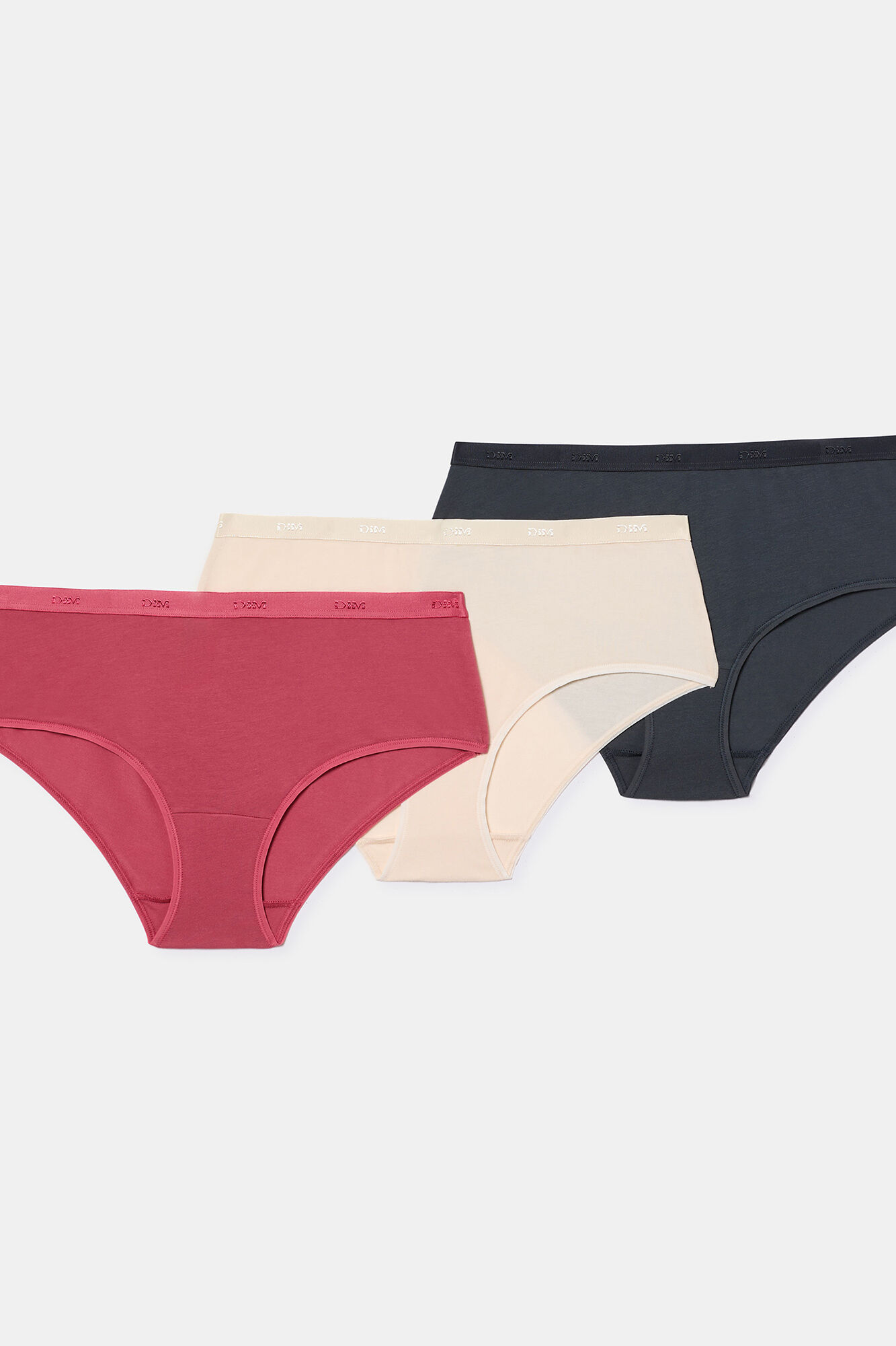 DIM Pack 3 bragas altas