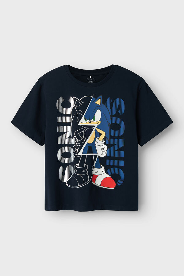 Name it Boy's Sonic T-shirt blue