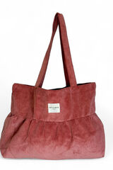 De La Mur Coral Ruffle Bag Koralna