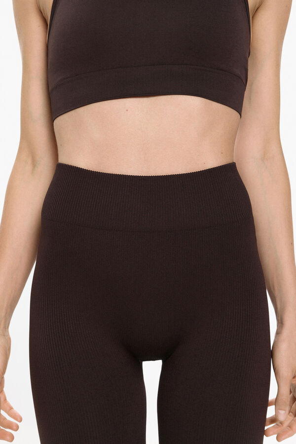 Only Play Leggings seamless canal&eacute; marr&oacute;n