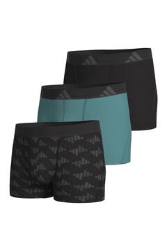 Adidas Pack of 3 Active Flex cotton boxers grey