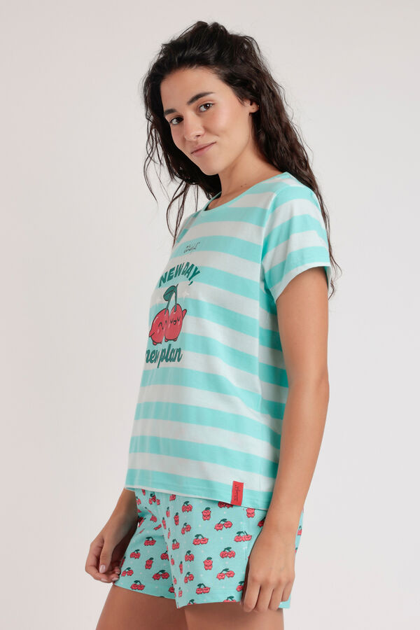 Mr. Wonderful Pijama corto neway new plan Mr Wonderful azul