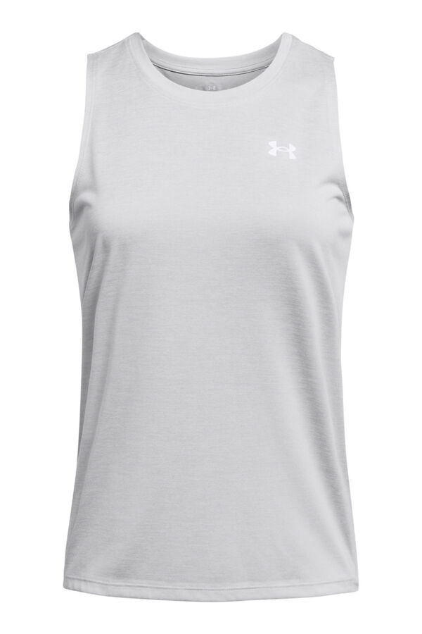 Under Armour Camiseta sin manga mujer  gris