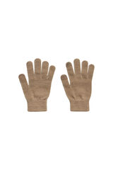 Pieces Guantes básicos smart de punto nude