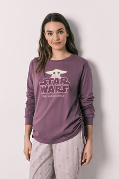 Women'secret Pamučna duga pidžama Grogu