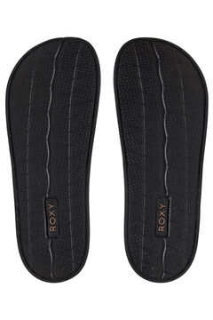 Roxy Chinelos de borracha com logo em relevo