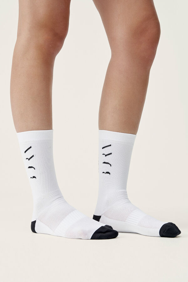 Calcetines Tech White, Calcetines deportivos mujer