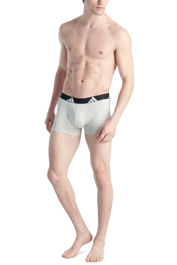 Adidas Pack 3 b&oacute;xers algod&oacute;n Active Flex  estampado