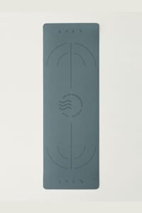 Born Living Yoga Tapete Mat Wave 6 mm verde