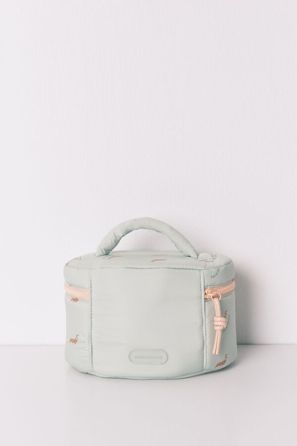 Women'secret Zeleni srednji neseser sa printom kuca Zelena