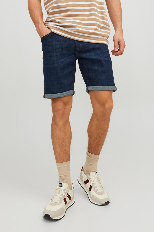 Jack & Jones Cal&ccedil;&otilde;es de ganga azul