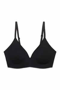 Women'secret NAKED Crni trouglasti grudnjak 