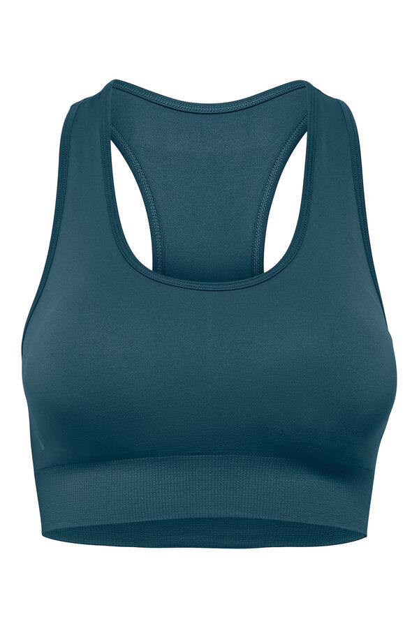Only Play Seamless sports bra . blue