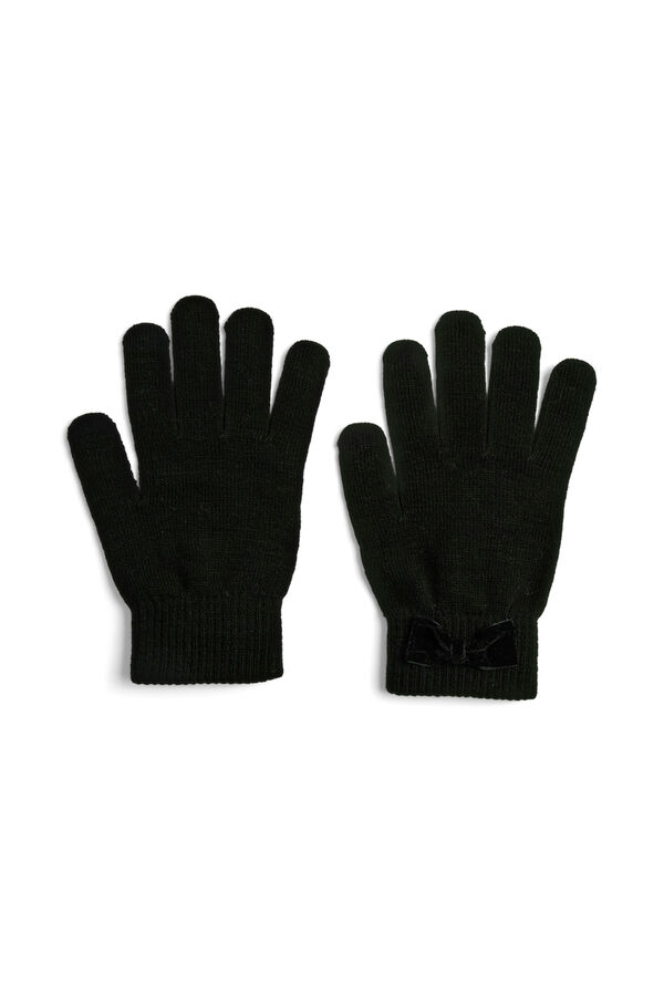 Pieces Luvas inteligentes de malha preto