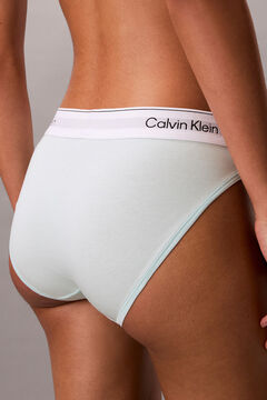 Calvin Klein Cueca cl&aacute;ssica logo em algod&atilde;o