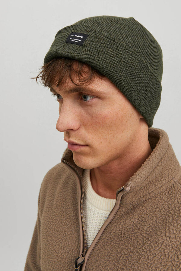 Jack & Jones Gorro logo verde