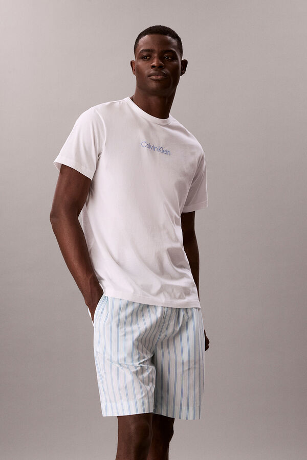 Calvin Klein Pijama de homem curto azul