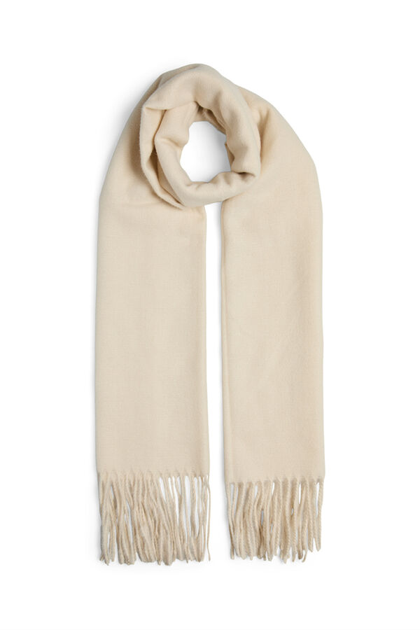 Pieces Bufanda b&aacute;sica  blanco