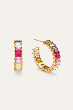 Singularu Sia Berries gold-plated steel earrings
