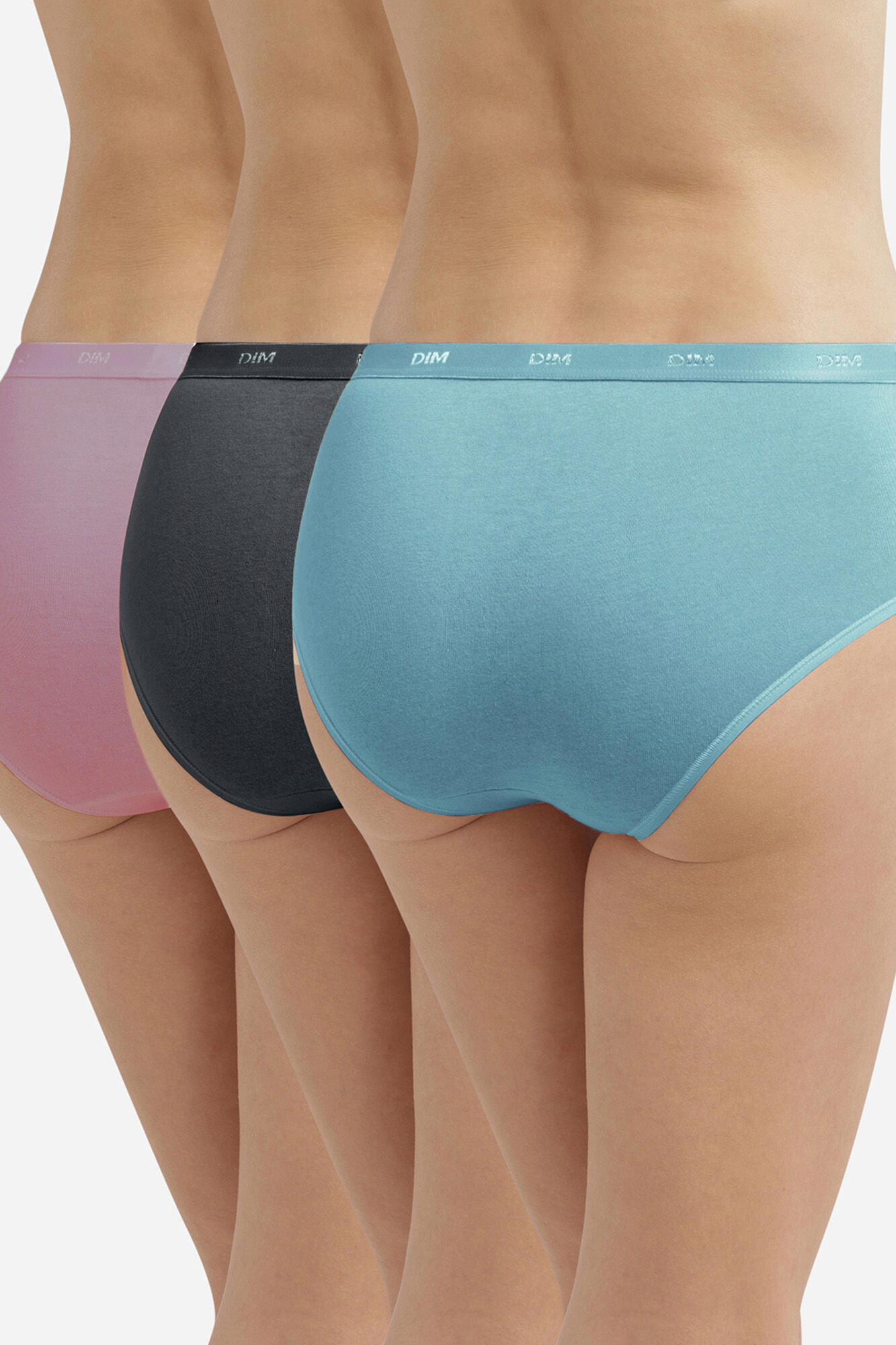 DIM Pack de 3 b&oacute;xers de algod&oacute;n el&aacute;stico