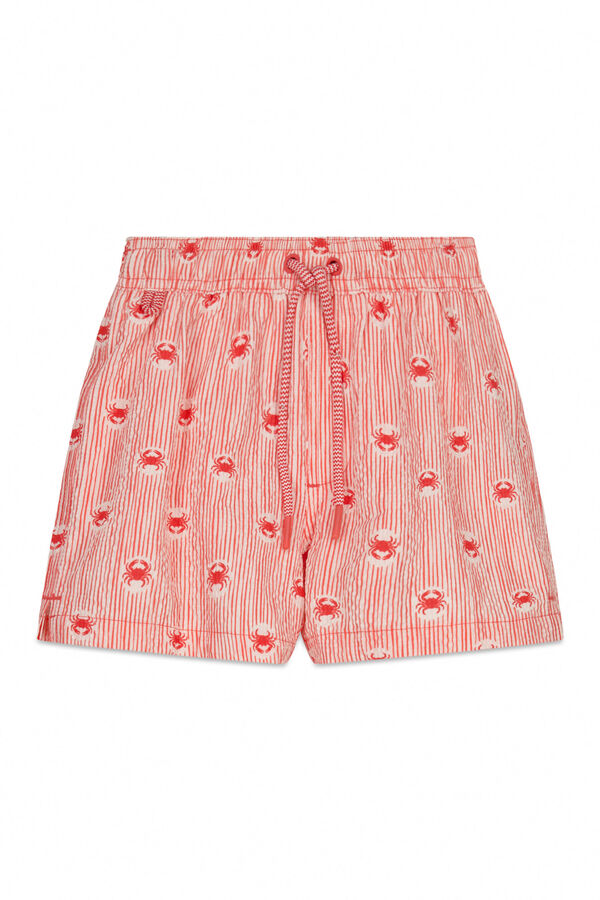 Women'secret Mu&scaron;ki kupaći kostim sa prugama i rakovima Koralna