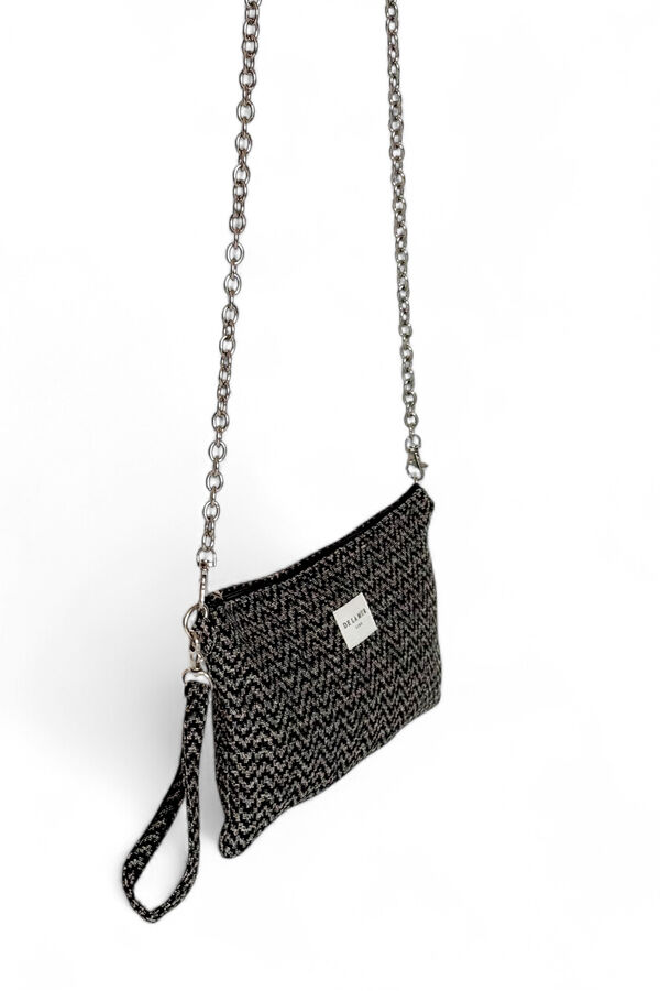 De La Mur Dana Clutch Handbag Crna