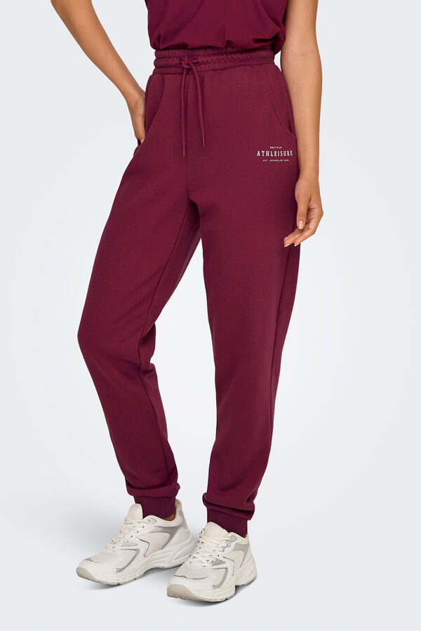 Only Play Pantal&oacute;n largo de chandal morado/lila