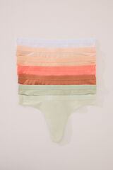 Women'secret Pakovanje od 7 raznobojni pamučnih japanki Print