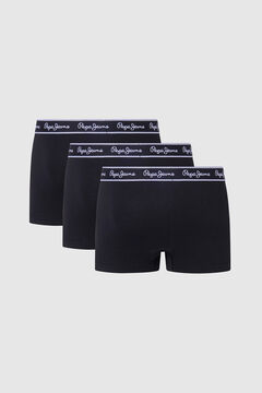 Pepe Jeans Pack de 3 boxers regulares em algod&atilde;o com elastano.