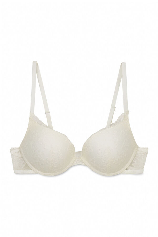 Women'secret Feh&eacute;r csipk&eacute;s push-up melltart&oacute; GORGEOUS term&eacute;szetes