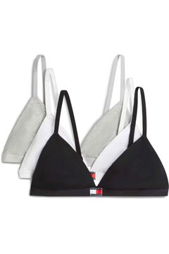 Tommy Underwear Pack de tr&ecirc;s soutiens triangulares