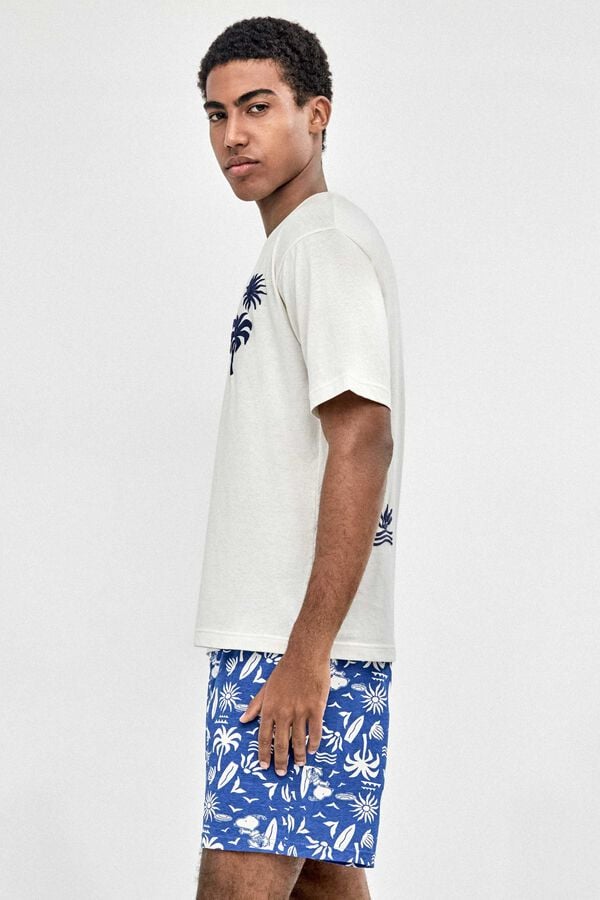 Gisela Snoopy mint&aacute;s f&eacute;rfi pizsama barna