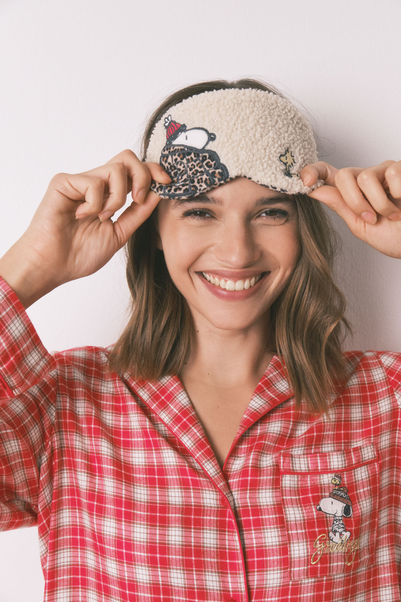 Women'secret Snupi maska za spavanje od ovčije kože