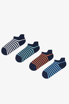 Penti Pack 4 calcetines cortos rayas