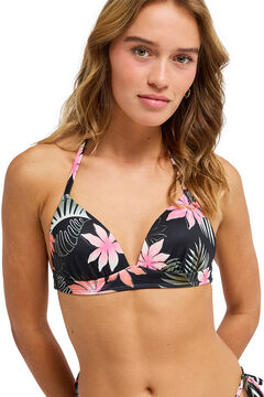 Roxy Top de bikini triangular tropical
