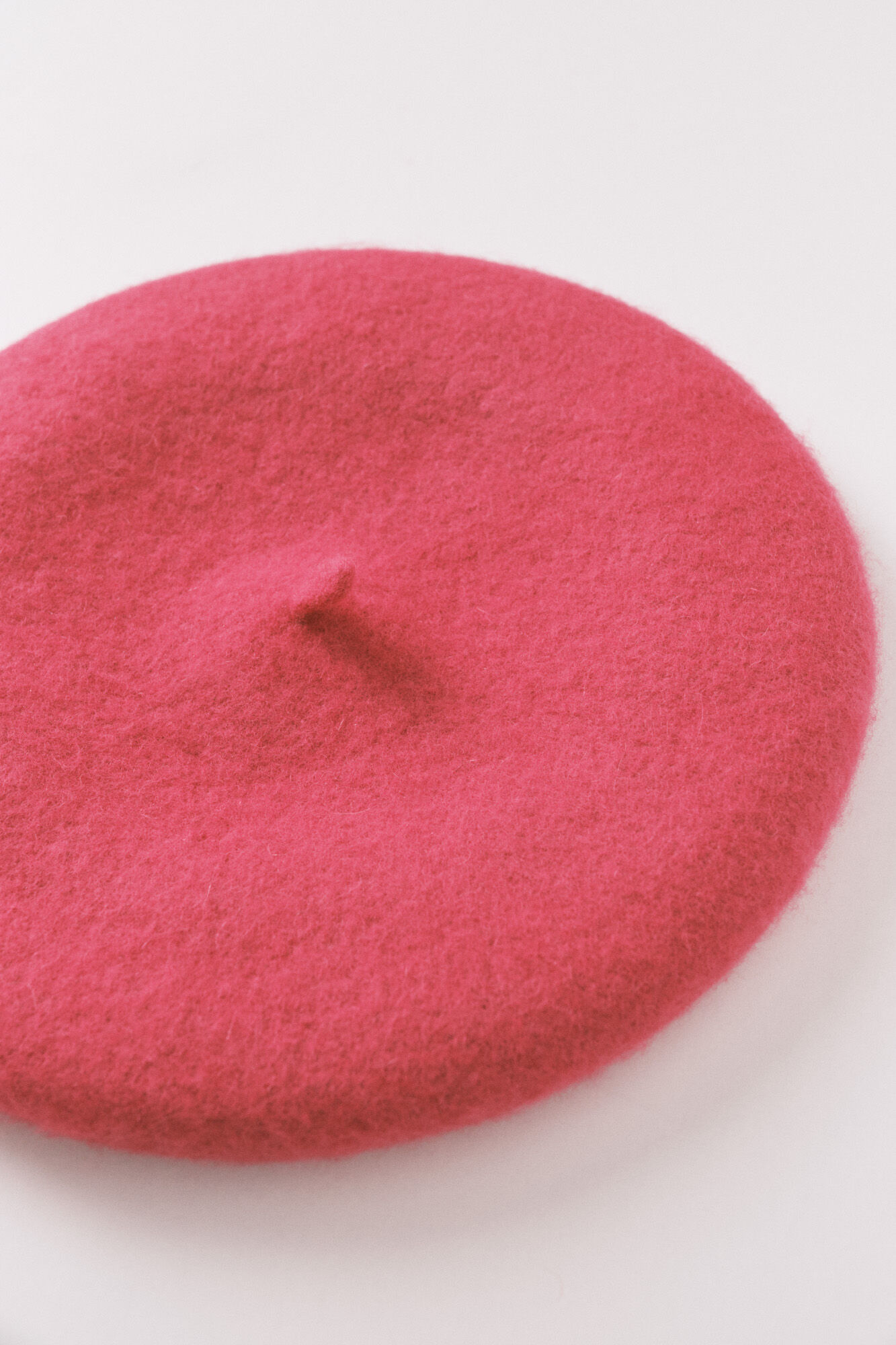 Women'secret Gorro tipo boina rojo