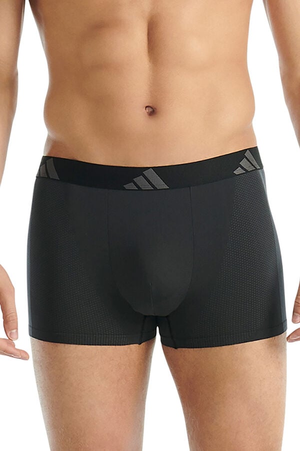 Adidas Pack of 2 Active Seamless Micro Stretch boxers grey