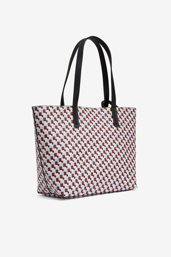 Vilanova Print Shopper Bag Crvena