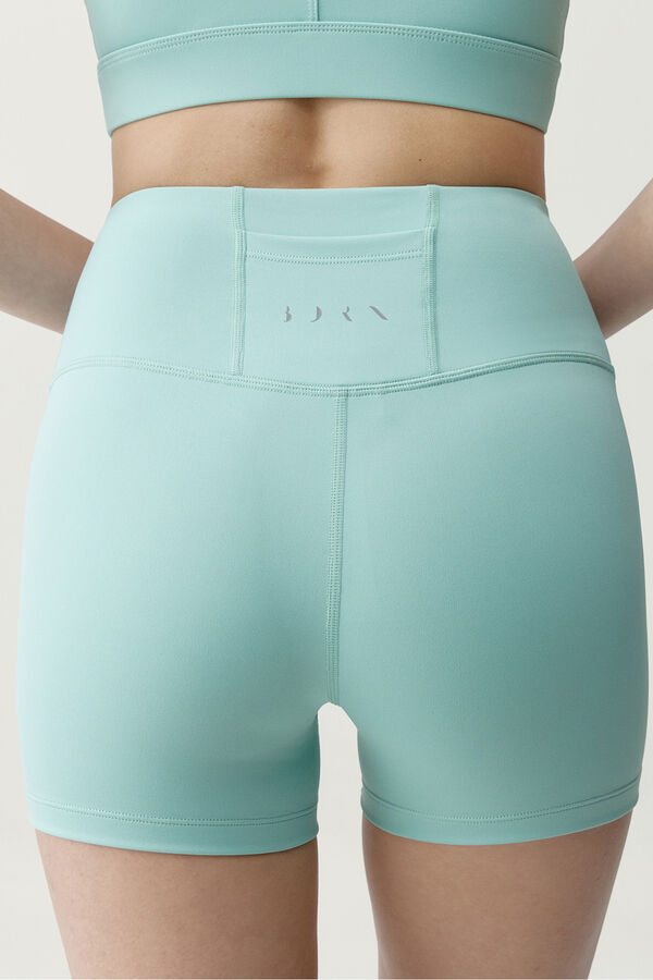 Born Living Yoga Short de sport bleu clair bleu